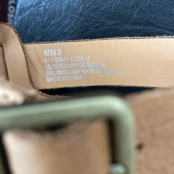 New! Kork-Ease Marianna Light Brown Italian Leather Sandals Women's Size 6 - Picture 6 of 14